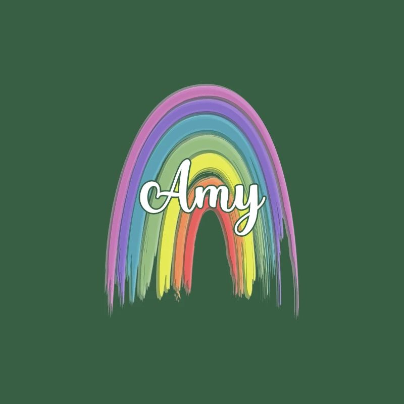 ADALYN Rainbow Cursive