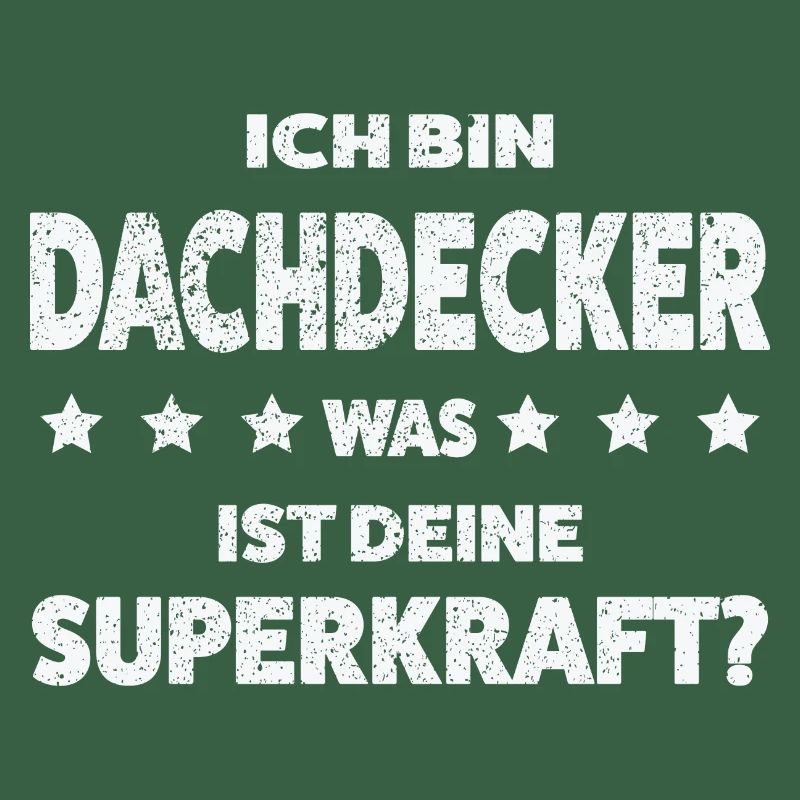 Dachdecker Beruf Dachdecken Geschenk