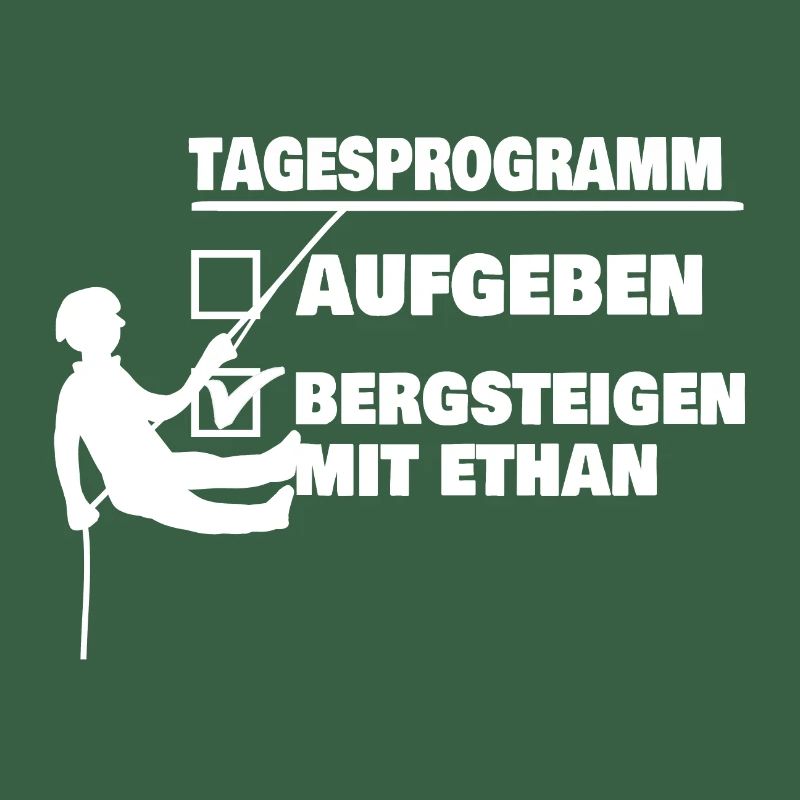 Berg mit ethan oder aufgeben