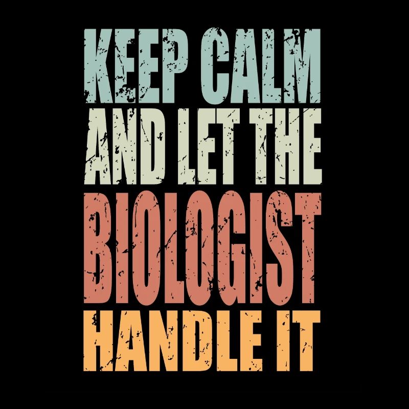 Keep Calm Biologe Spruch Biologe Geschenk