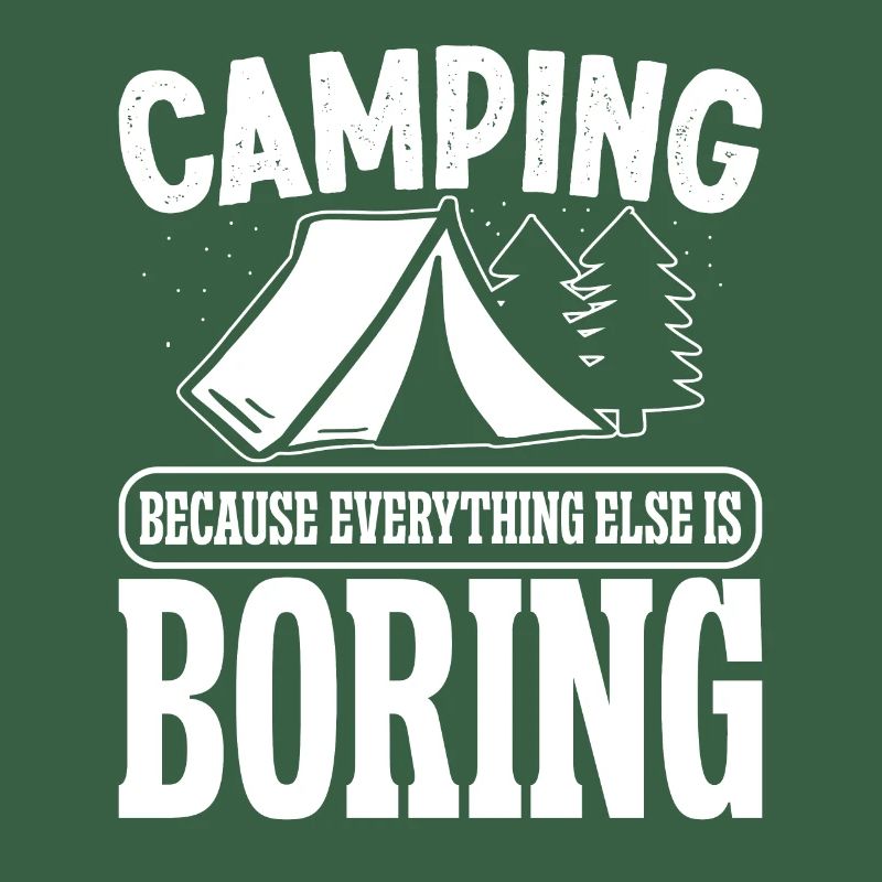 Camping parce que tout le reste est