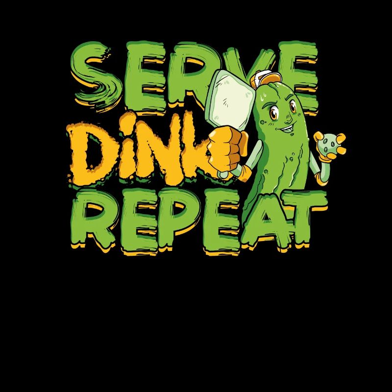 Pickleball Servir Dink Répéter