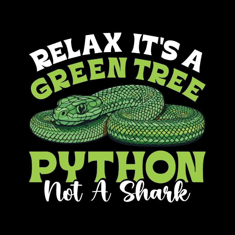 Python arborescent vert