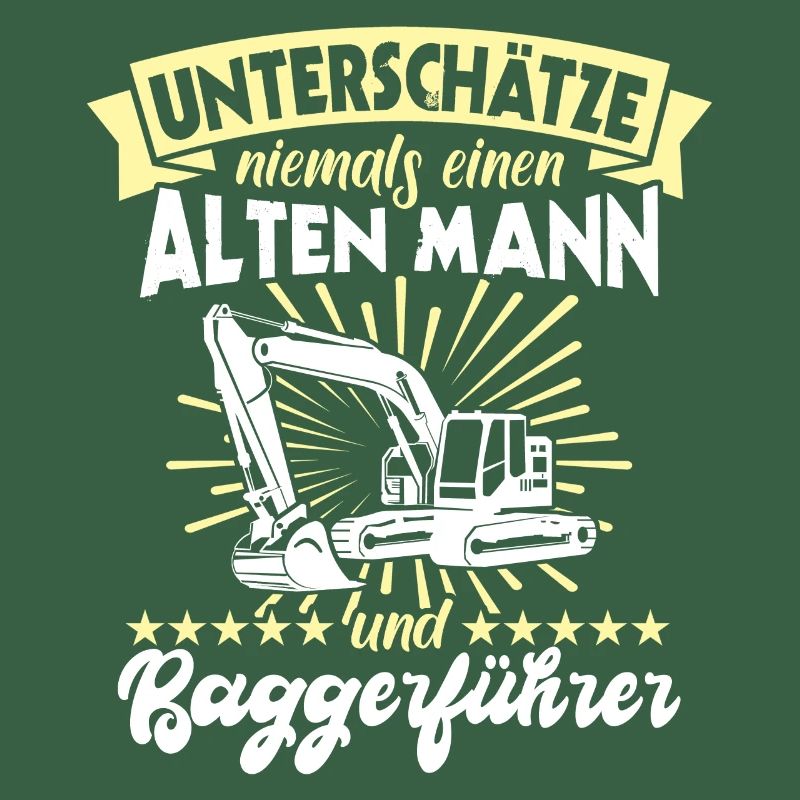 Baggerführer Bagger Baggerfahrer
