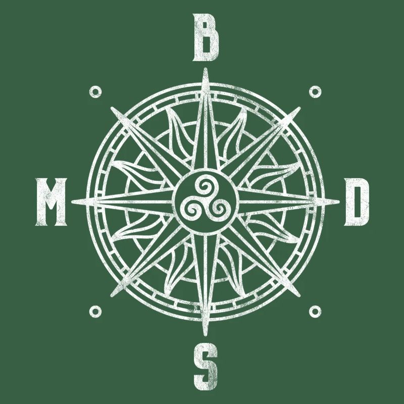 BDSM Compass Triskele Sadomaso Sub Gift