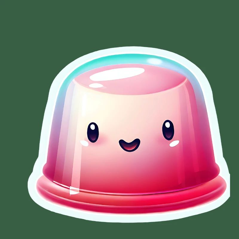 Pudding Wackelpudding Götterspeise Kawaii