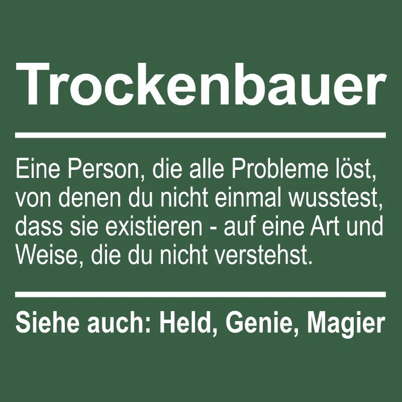 Constructeurs de cloisons sèches