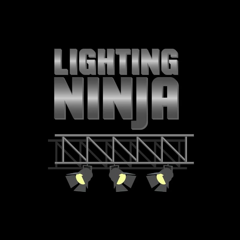 Licht Ninja Instandhaltung Techniker Geschenk