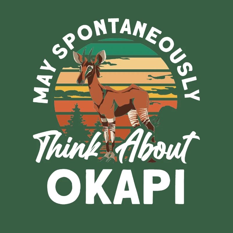 Funny zookeeper okapi lover