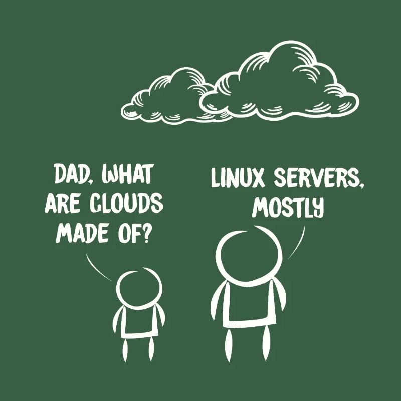 Computer IT Joke Funny Programmer Geek Linux