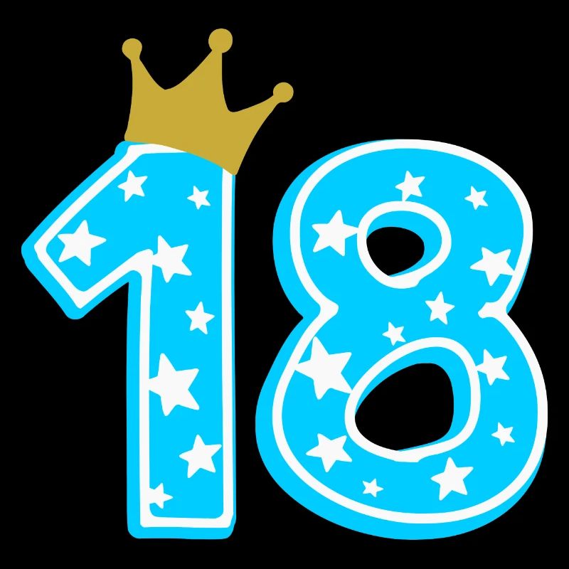 18 Krone 18th birthday 18 years