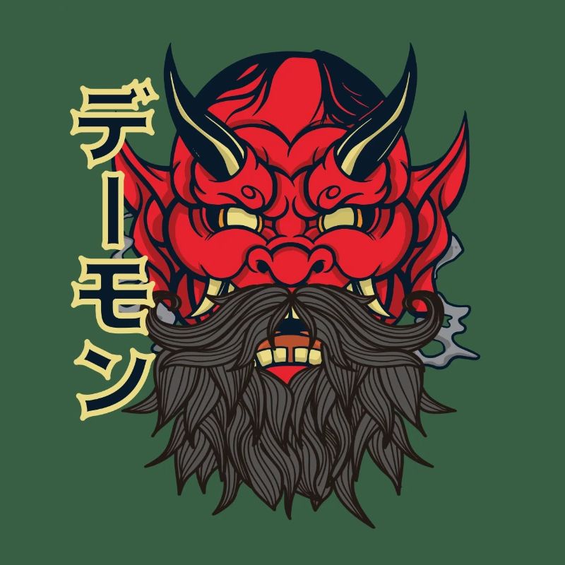 Devil with beard