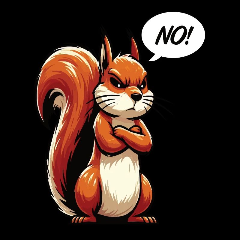 No Eichhörnchen Eichhorn Eichhörnchenliebhaber