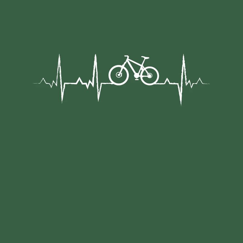 Fréquence d'impulsion d'ECG de battement de coeur de vélo