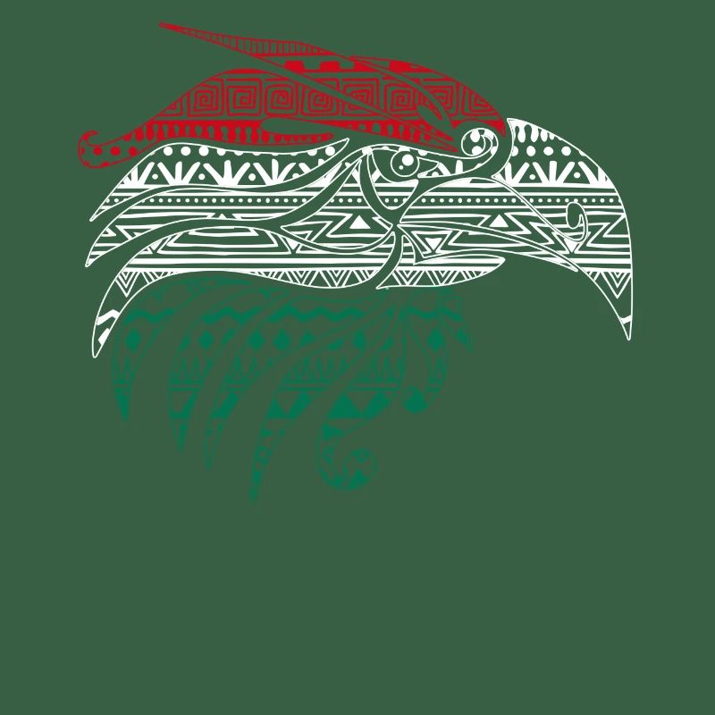 Mexican Eagle Aztec style,