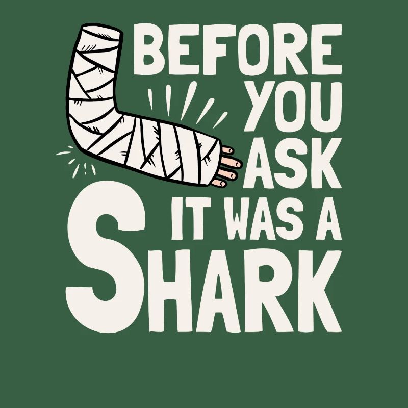 Before You Ask It Was A Shark - Knochenbruch