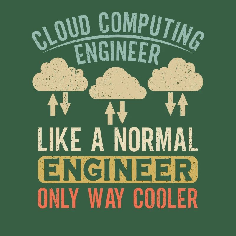 Cloud Computing Engineer Definition Retro Computer