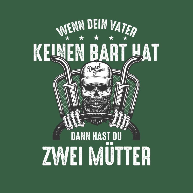 Bart Bartträger Vollbart Schnauzer Männer Geschenk