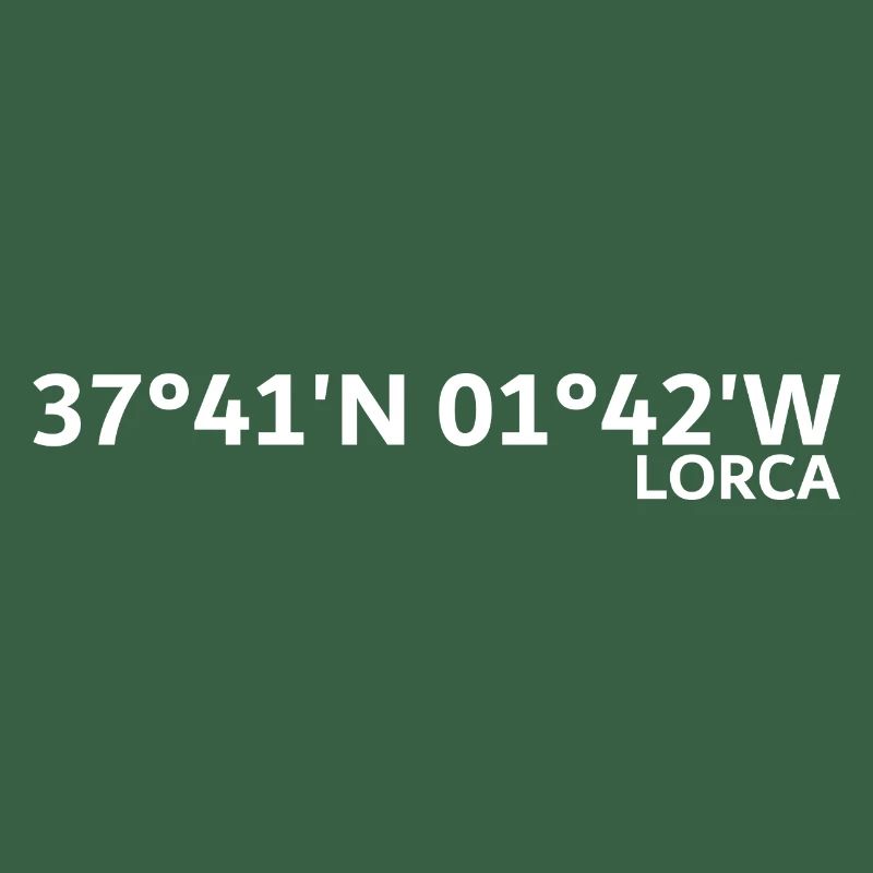 Coordonnées de Lorca