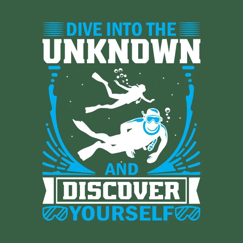 Dive into the unknown and discover yourself.
