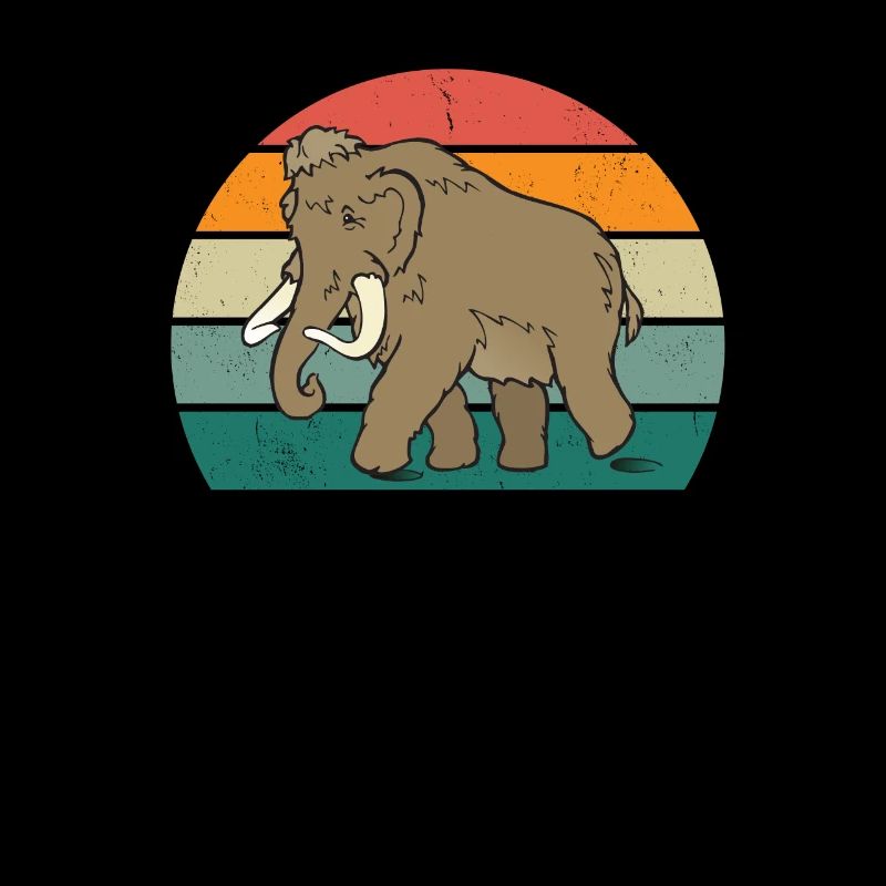 Mammut Eiszeit Elefanten Fell Schnee Eis Steinzeit
