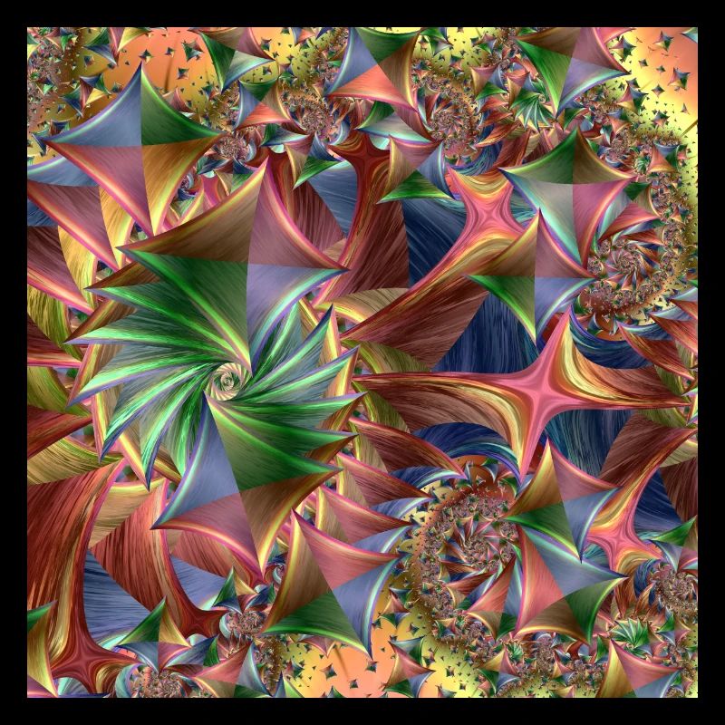 Motif de diamant coloré