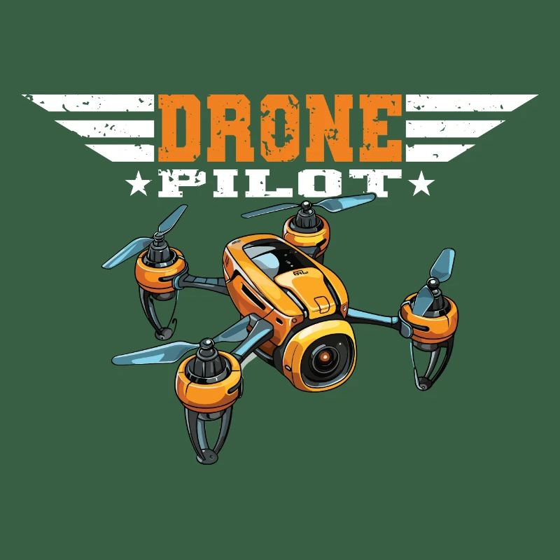 Drone Pilot Drones Copter FPV UAS Pilot Drone