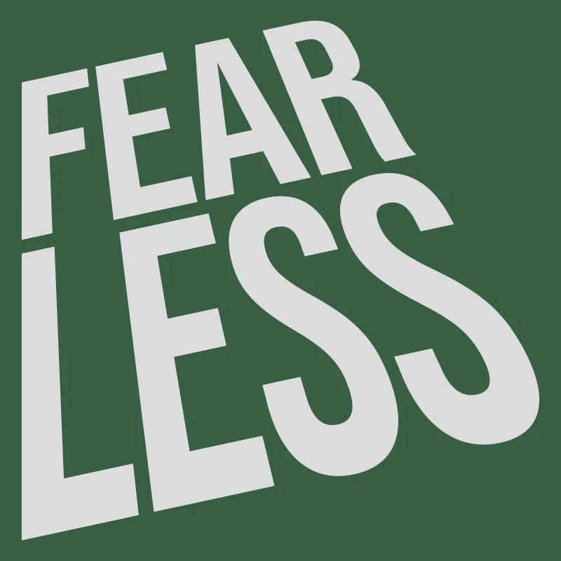 Conception de citation de texte intrépide