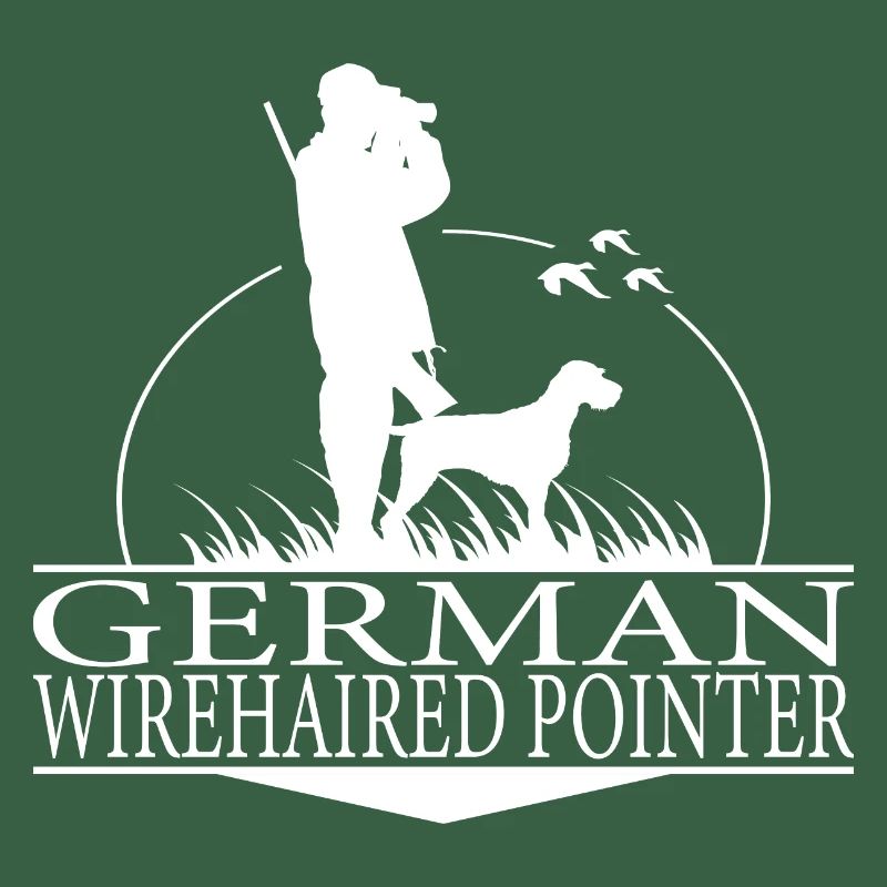 GERMAN WIREHAIRED POINTER Jagdhunde Jäger Wilsigns