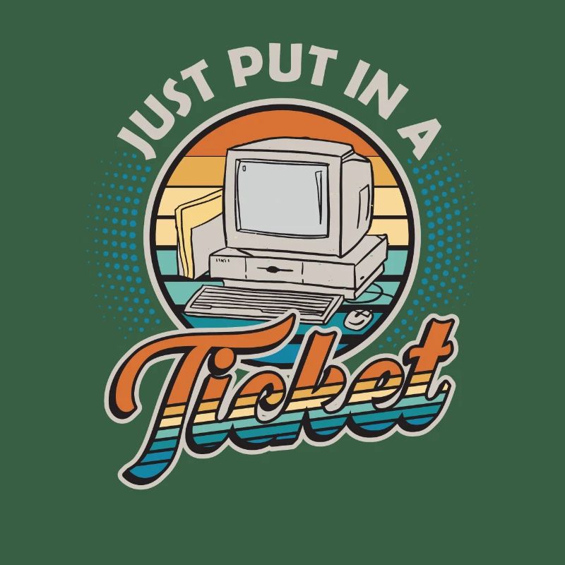 Simply open a ticket Help Desk Tech Support