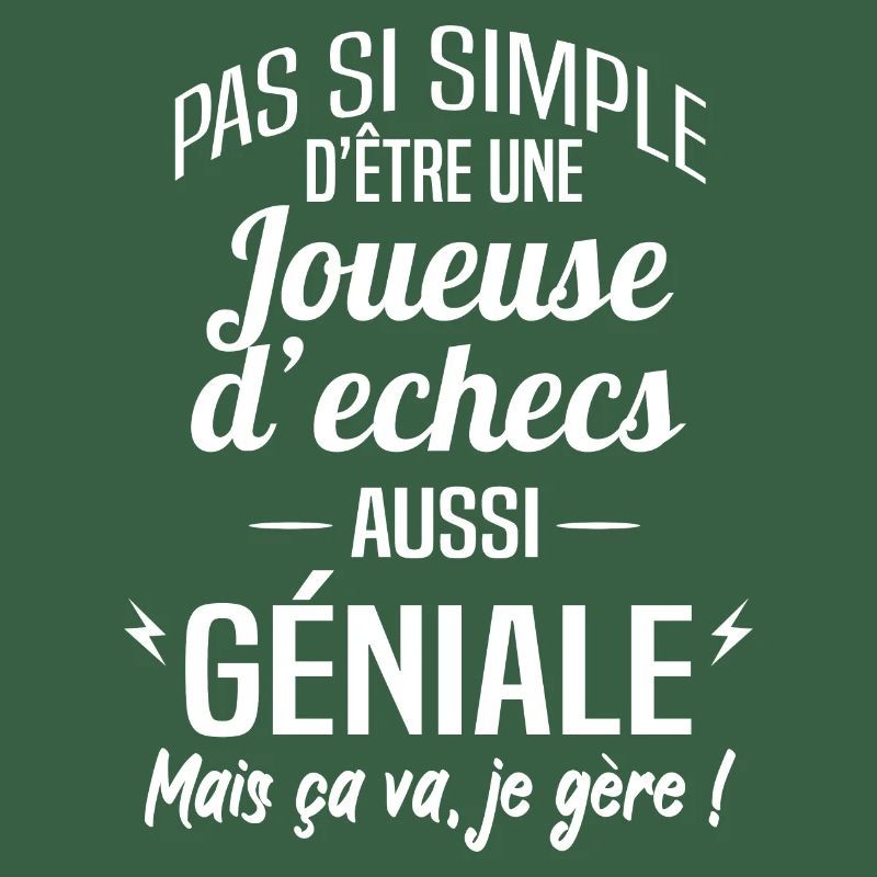 Joueuse d'echecs