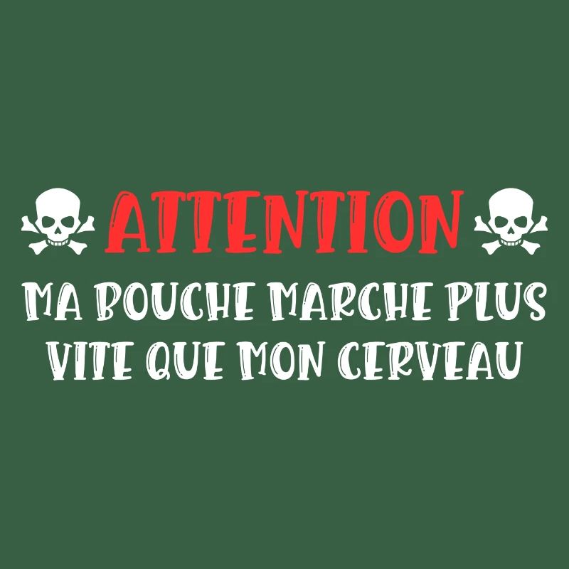 attention ma bouche marche plus vite