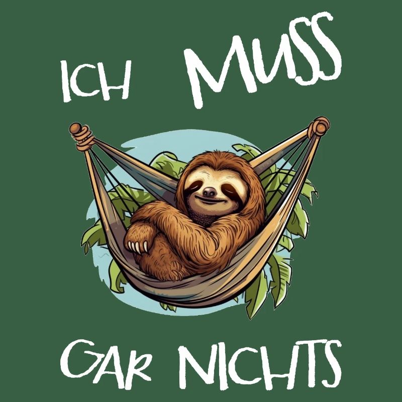 Dumme oder auch kluge Sprüche Ich MUSS gar nichts!