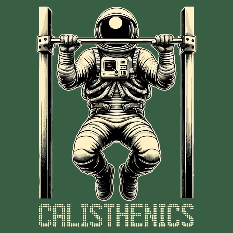 Calisthenics Astronaut Pull-ups Gift