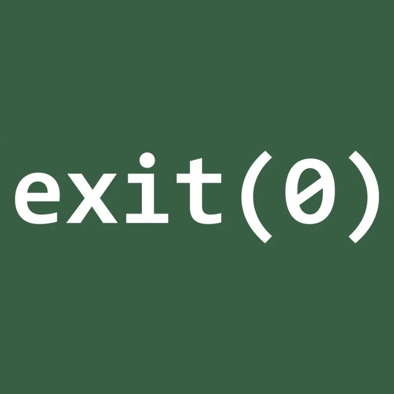 exit(0) - Exit Success