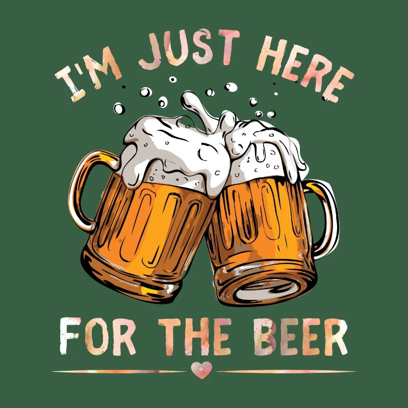 Biertrinker lustiger Spruch, Biergläser