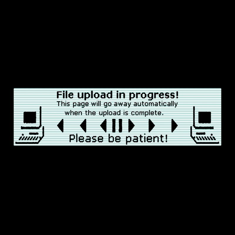 File upload in progress! - Computerspass