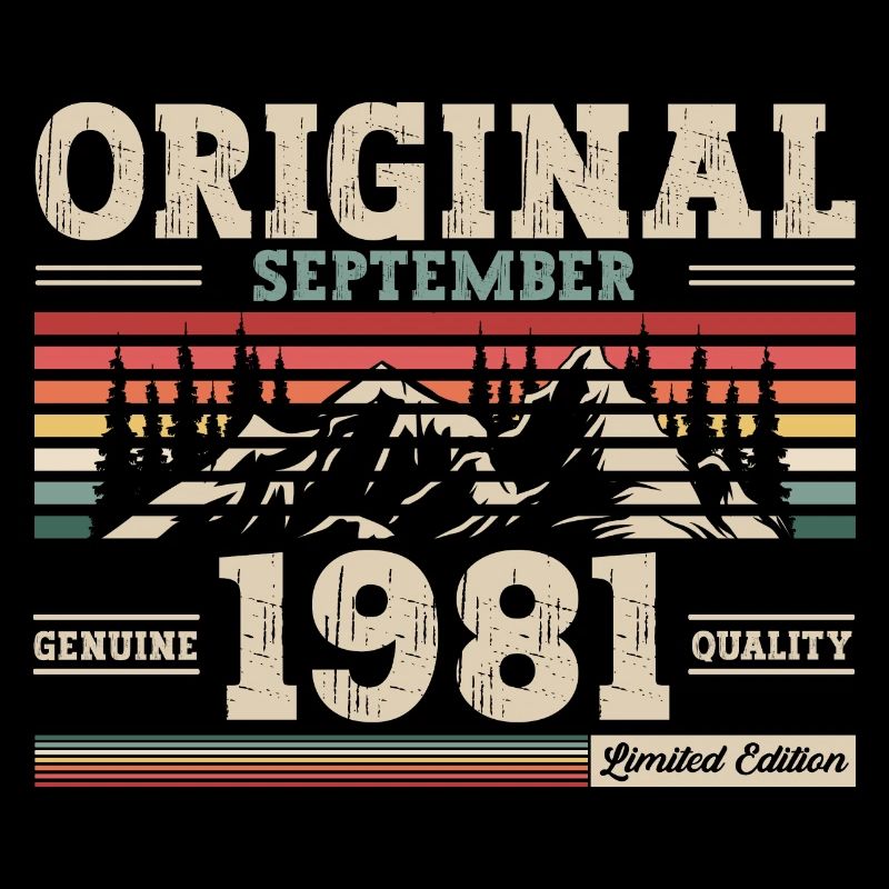 43rd Birthday Original September 1981 Volume 81