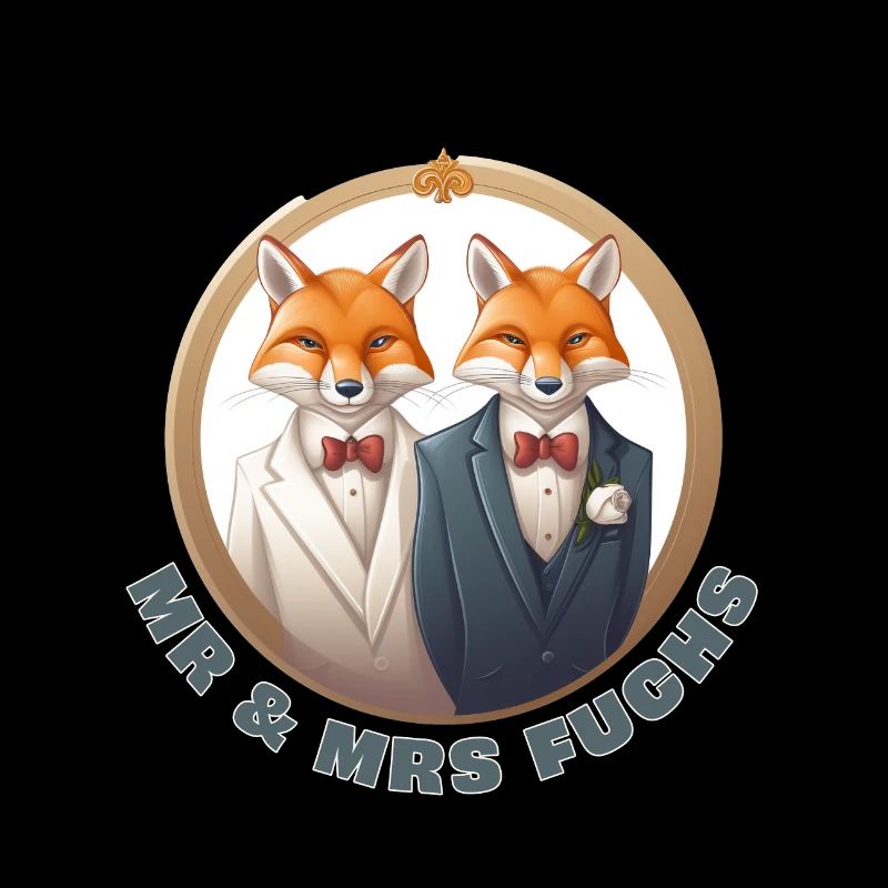 Mr. & Mrs. Fuchs honeymooning.