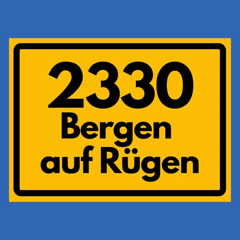 OLD POSTCODE POSTCODE 2330 BERGEN AUF RÜGEN HEIMAT