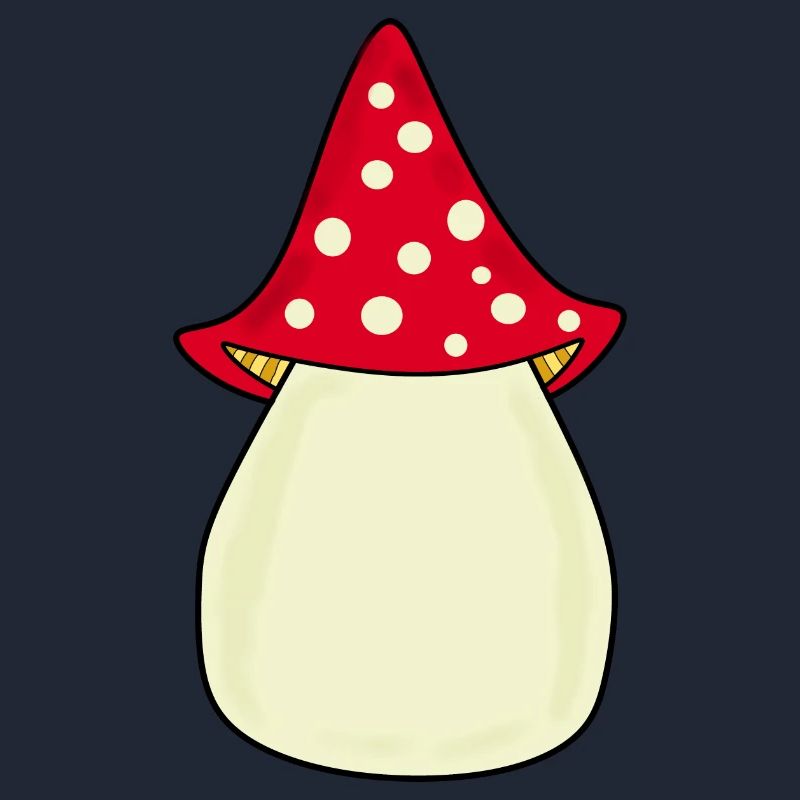 Mushroom Toadstool Pattern Personalizable Gift