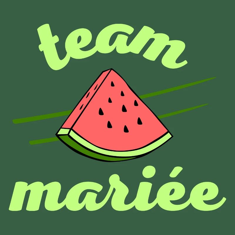 EVJF pastèque été Team mariée