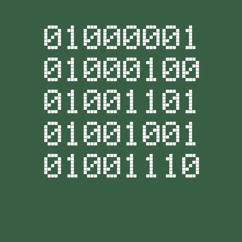 Admin Binär Binärcode Coder Informatiker Binary 01
