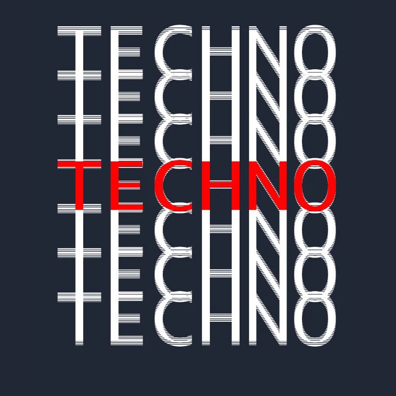 Techno Design for Techno Lovers - Rave Party &
