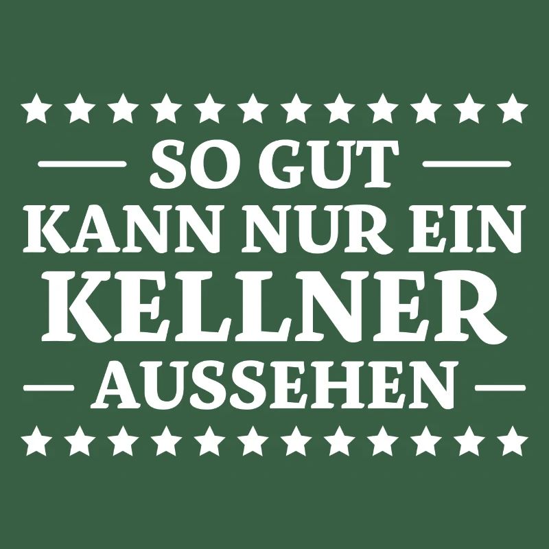 Kellner Spruch Restaurant Lustige Kellner Geschenk