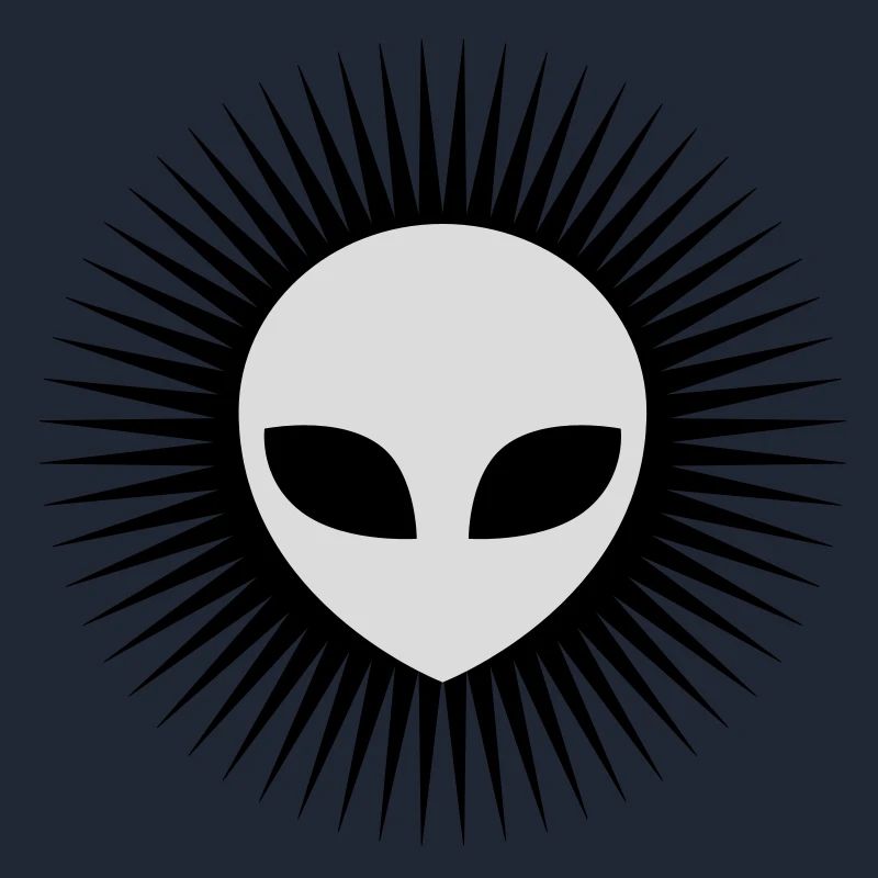 Rayonner Alien Head Gris