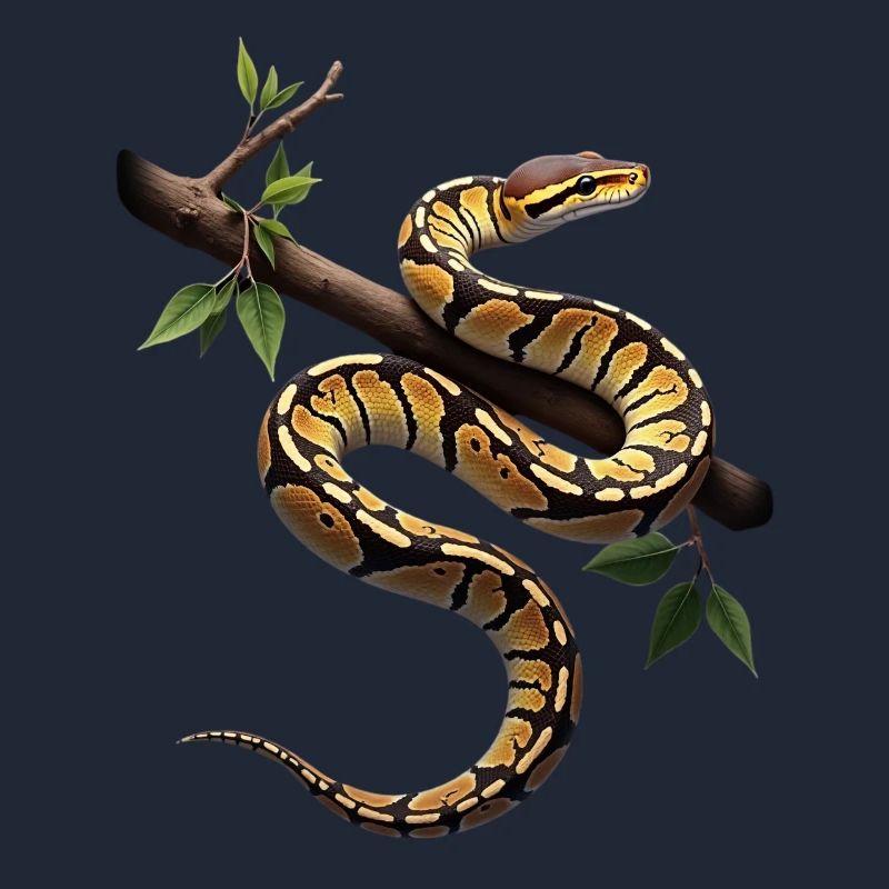 Roi Python Serpents Amoureux Terrarium Python