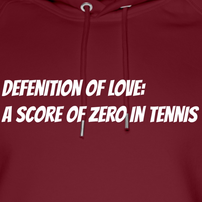 Tennis Love sweater men
