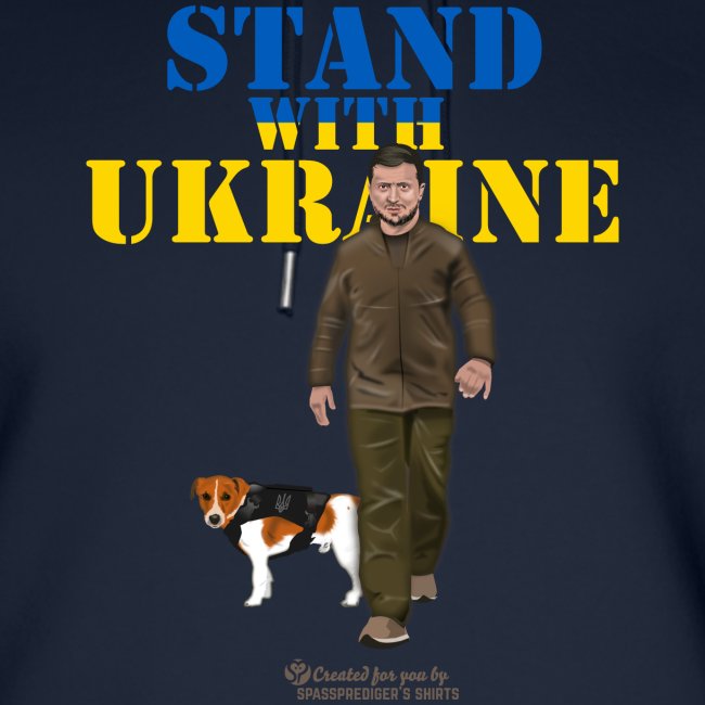 Ukraine Zelensky Patron Stand with Ukraine