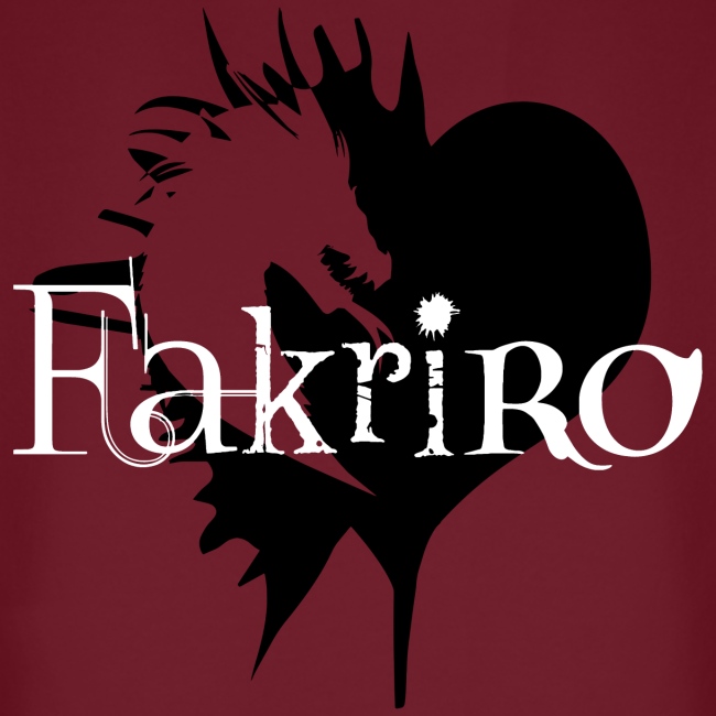 Fakriro Logo sw mit Herz